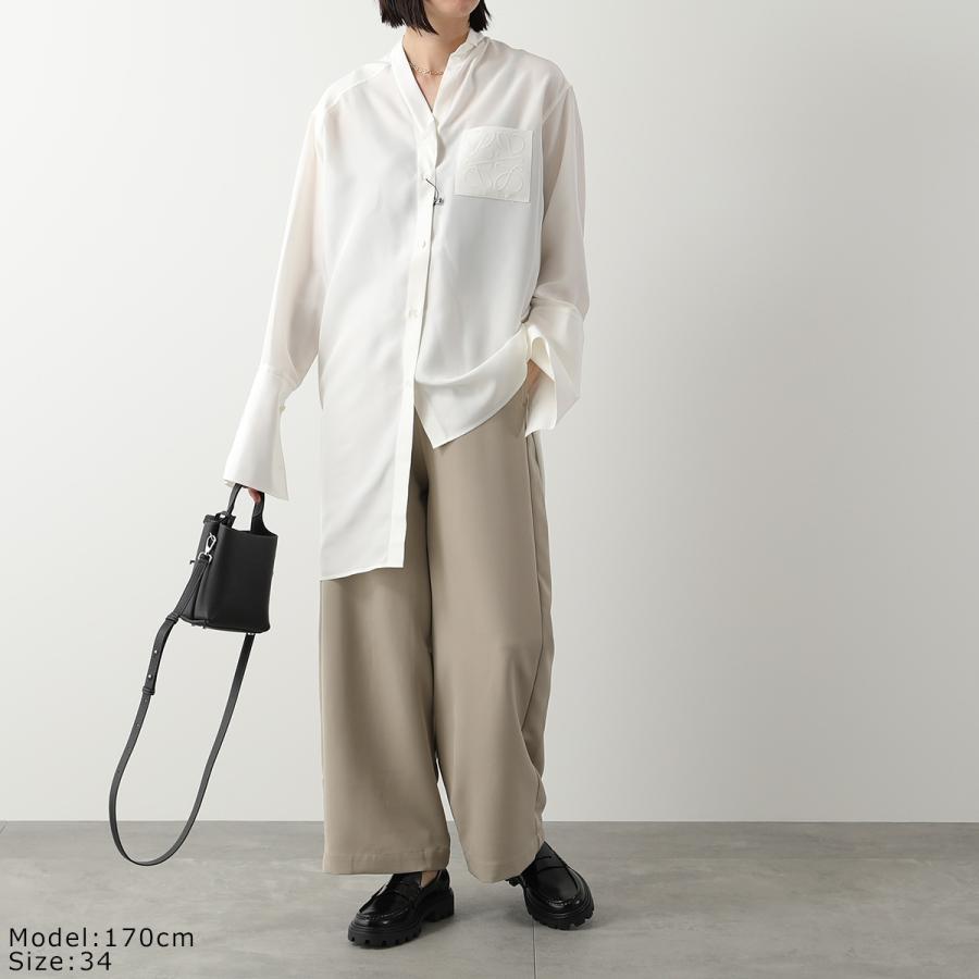 LOEWE ロエベ 長袖シャツ S359Y05X54 レディース アシンメトリー LOEWE ロエベ 長袖シャツ S359Y05X54 レディース アシンメトリー