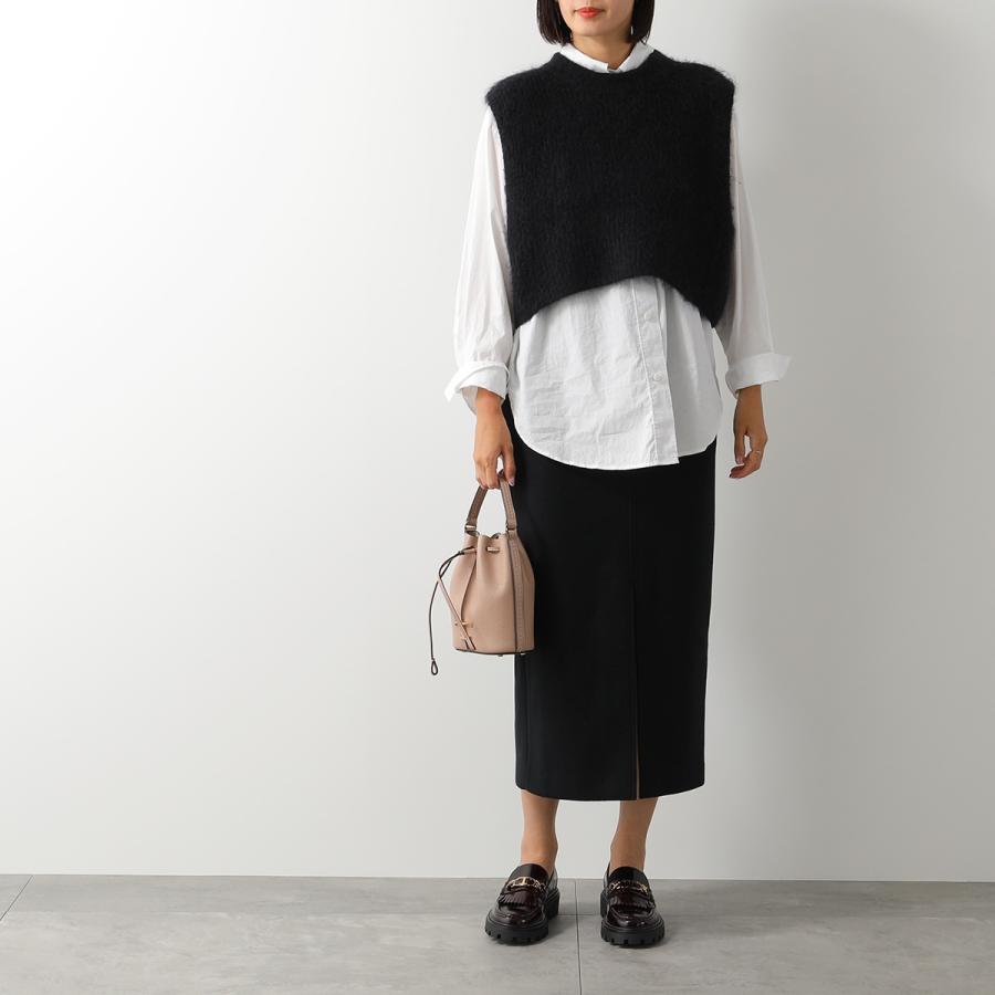TODS トッズ ローファー XXW08J0GF80SHA Tチェーン メタル フリンジ レザーシューズ チャンキーソール ラバーソール 靴 カラー2色 XXW08J0GF80SHAB999の画像