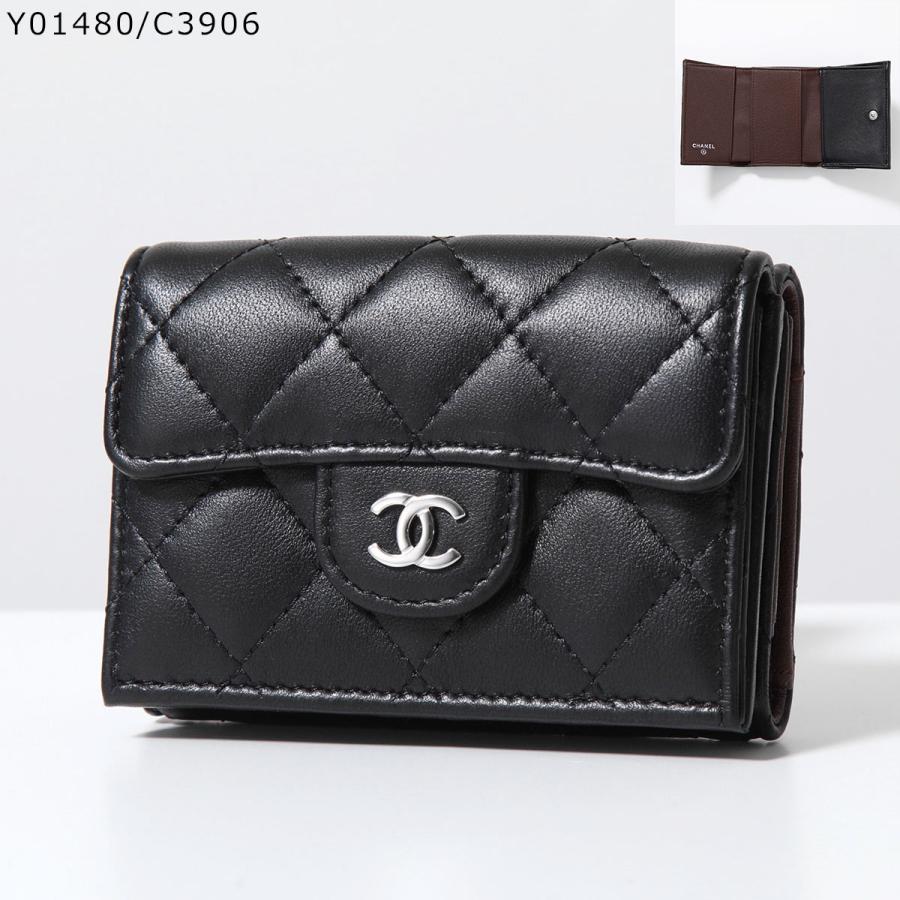 CHANEL シャネル 三つ折り財布 AP0230 B10583 Y33352 Y04059 Y01480 B15532 MATELASSE マトラッセ レザー ココマーク カラー10色｜s-musee｜20