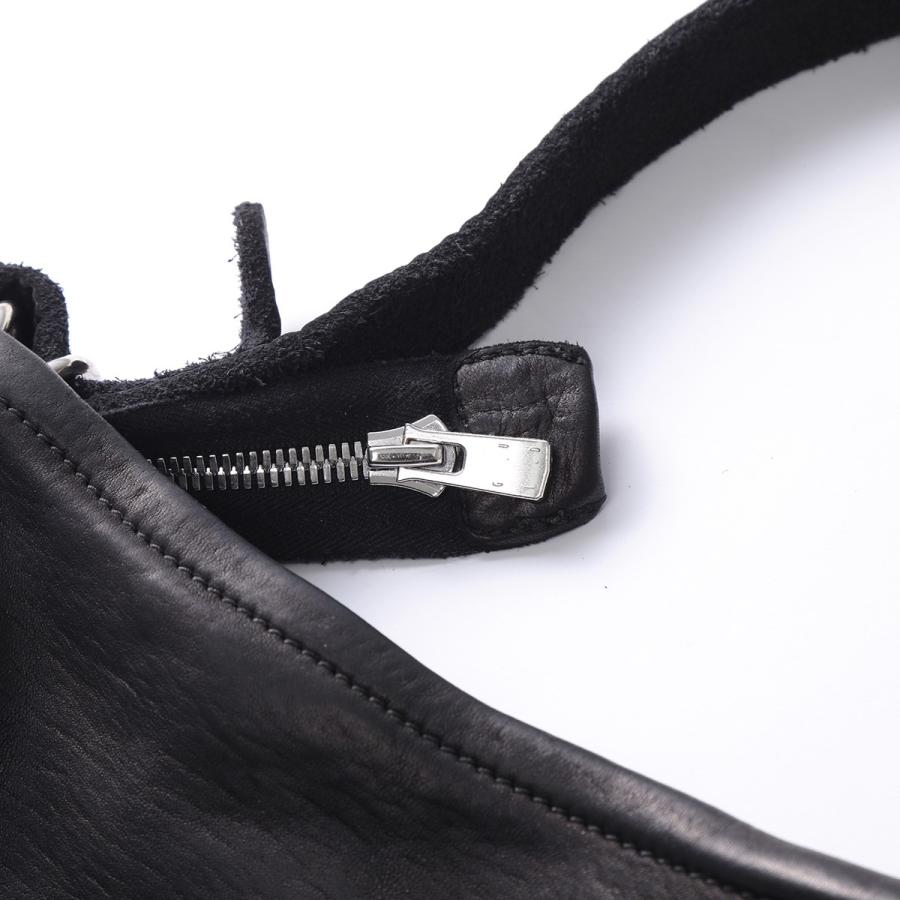 グイディ　GVIDI Q20 バック　ショルダー　黒　ブーツ　バックパック GUIDI（グイディ） ショルダーバッグ Q20 SOFT HORSE FULL GRAIN