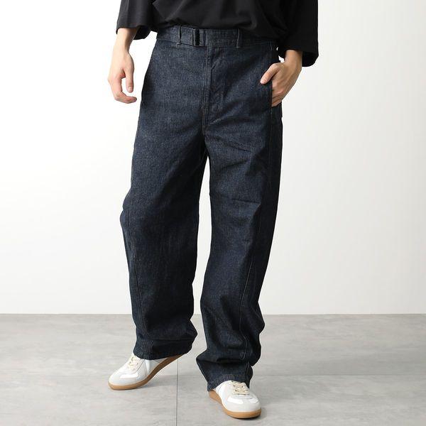 lemaire ツイストデニム　Sサイズ　24aw ツイストベルテッドパンツ LEMAIRE（ルメール） ジーンズ TWISTED BELTED PANTS ツイスト
