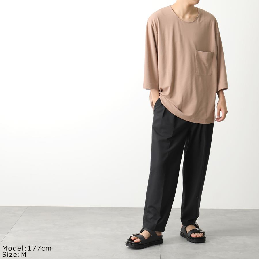 Lemaire ルメール 半袖Tシャツ BOXY T-SHIRT ボクシー TO1031 LJ054 メンズ コットン 胸ポケット クルーネック  オーバーサイズ カラー3色