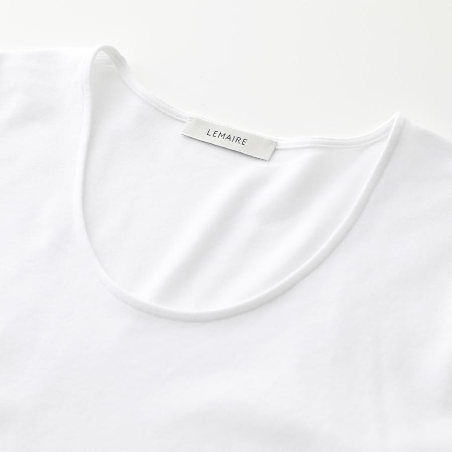 LEMAIRE（ルメール） 半袖Tシャツ CREPE T-SHIRT クレープ TO1021