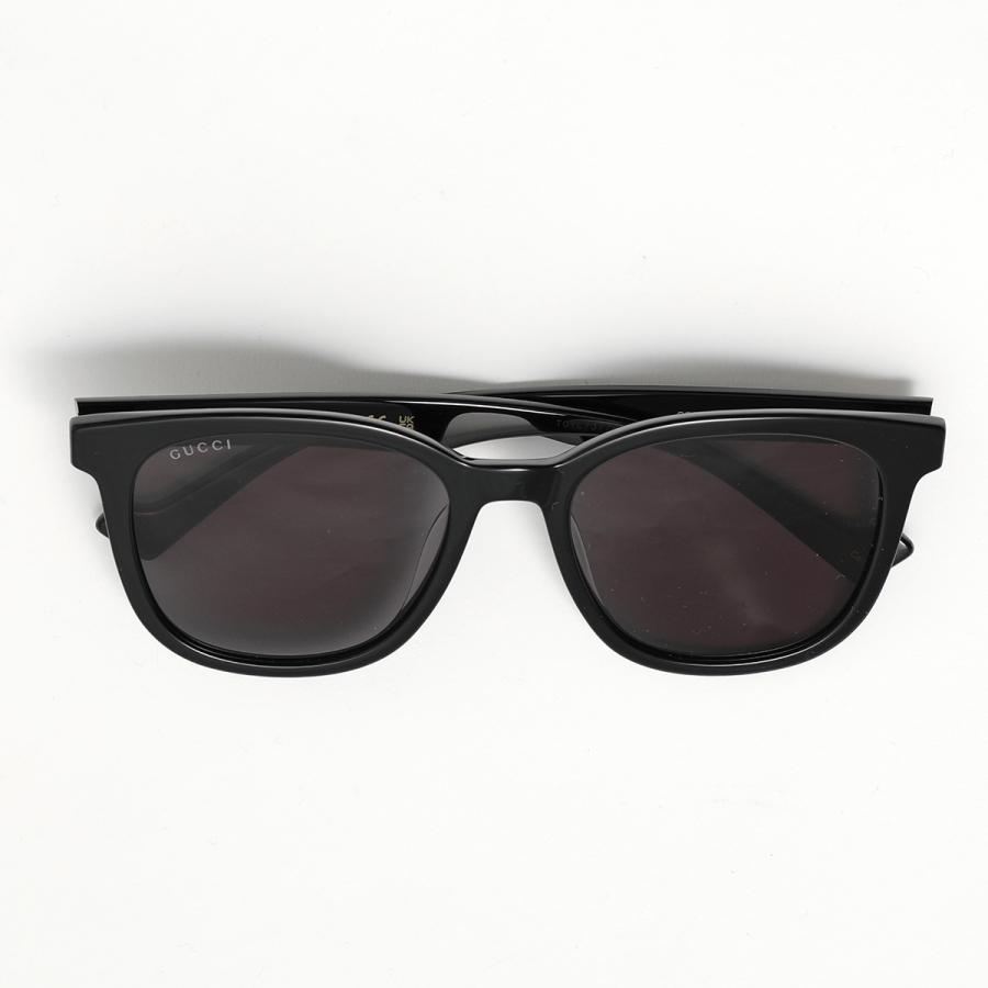 GUCCI グッチ サングラス GG1001SK レディース スクエア型 GGロゴ メタルロゴ セルフレーム アジアンフィット アイウェア カラー2色の画像
