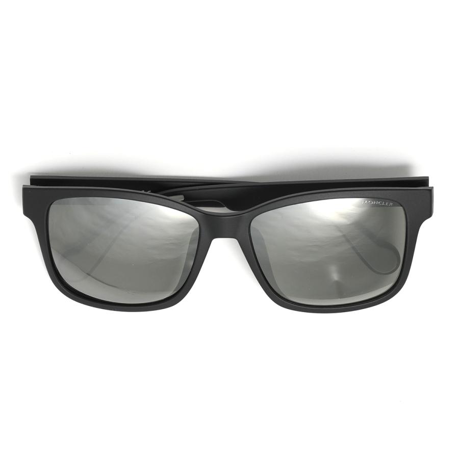 MONCLER モンクレール サングラス ML0164K メンズ メガネ スクエア ロゴ ライトミラーレンズ 眼鏡 アイウェア カラー3色｜s-musee｜17