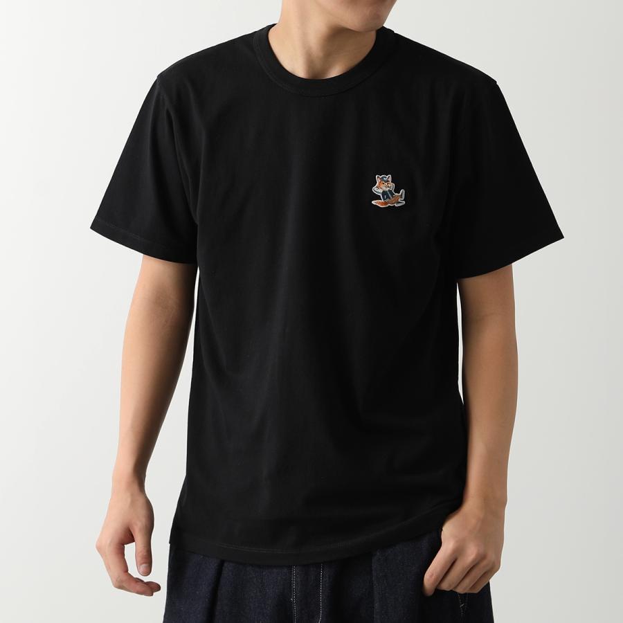MAISON KITSUNE（メゾン キツネ） 半袖Tシャツ DRESSED FOX PATCH