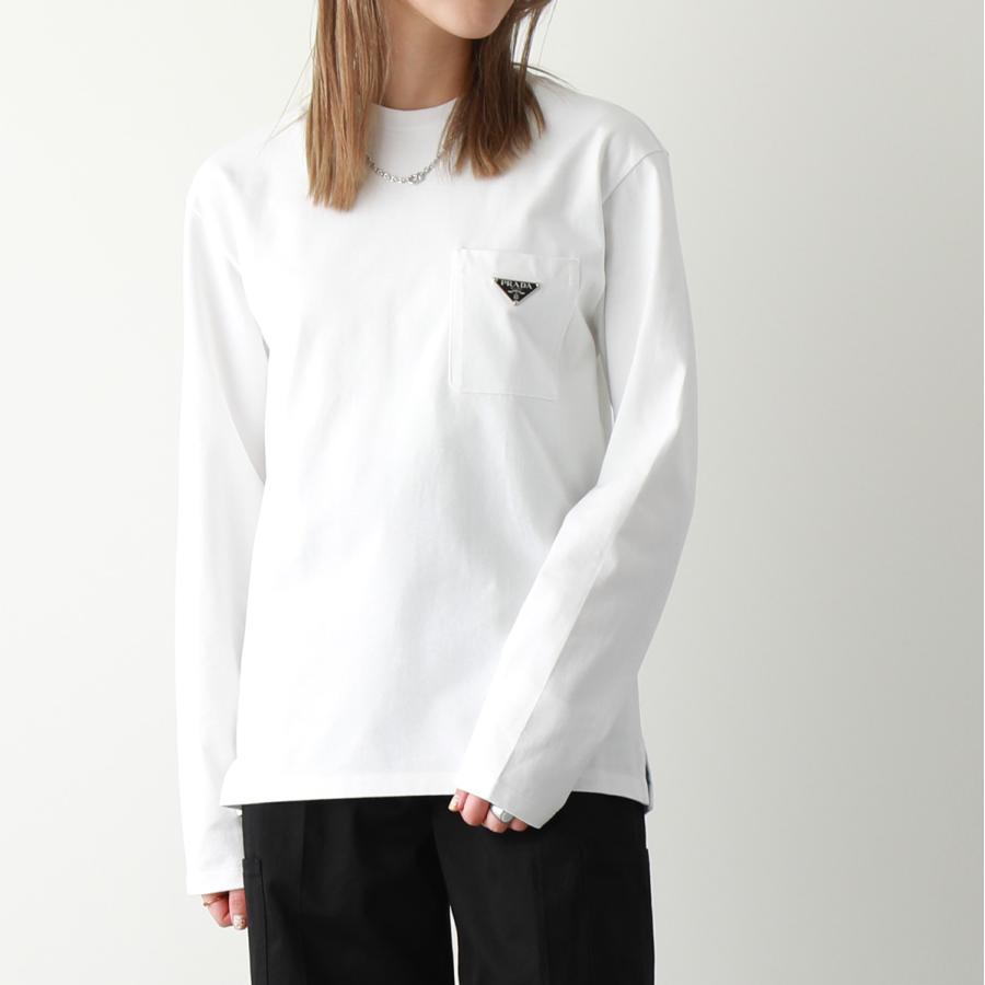 PRADA プラダ 長袖 Tシャツ 34642 10UP レディース カットソー PRADA プラダ 長袖 Tシャツ 34642 10UP レディース カットソー