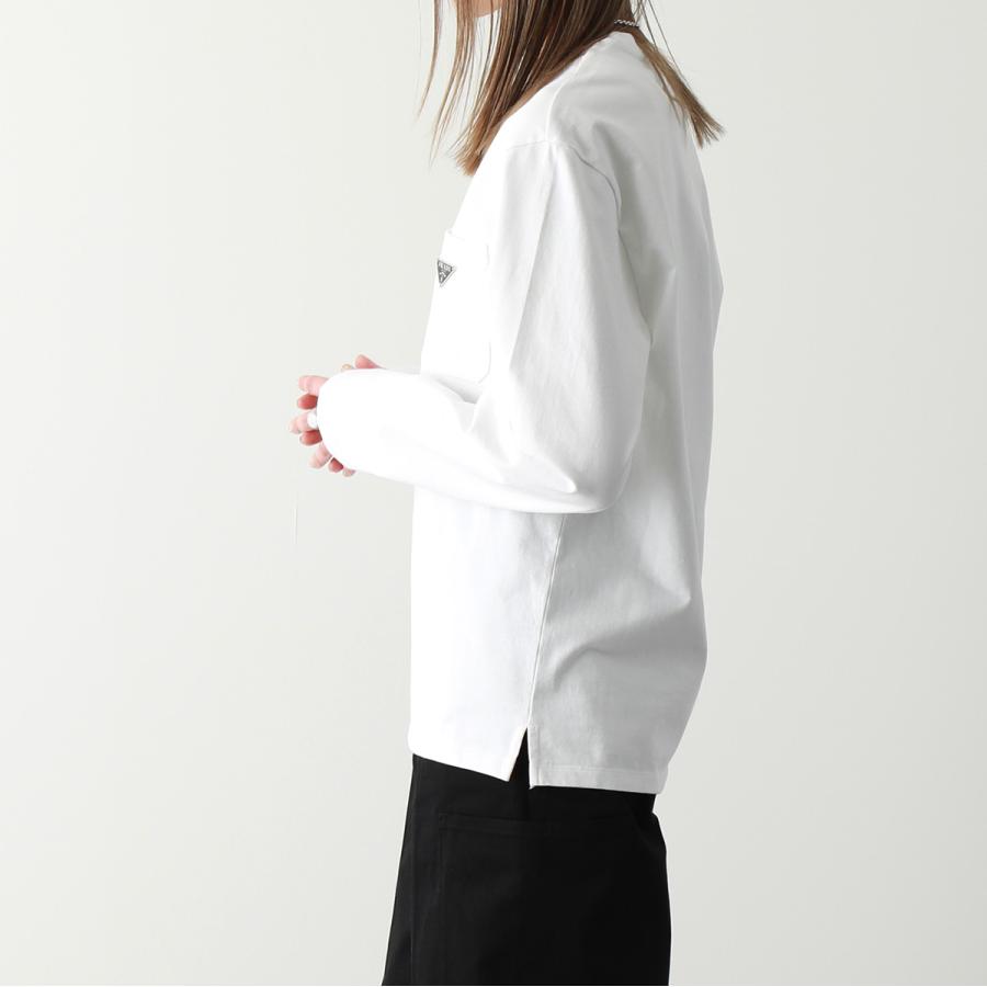 PRADA プラダ 長袖 Tシャツ 34642 10UP レディース カットソー PRADA プラダ 長袖 Tシャツ 34642 10UP レディース カットソー