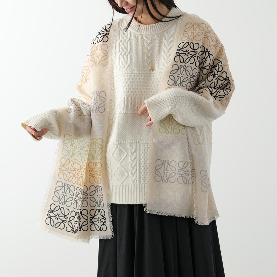 LOEWE（ロエベ） スカーフ ANAGRAM LI アナグラム ライン F603253X01
