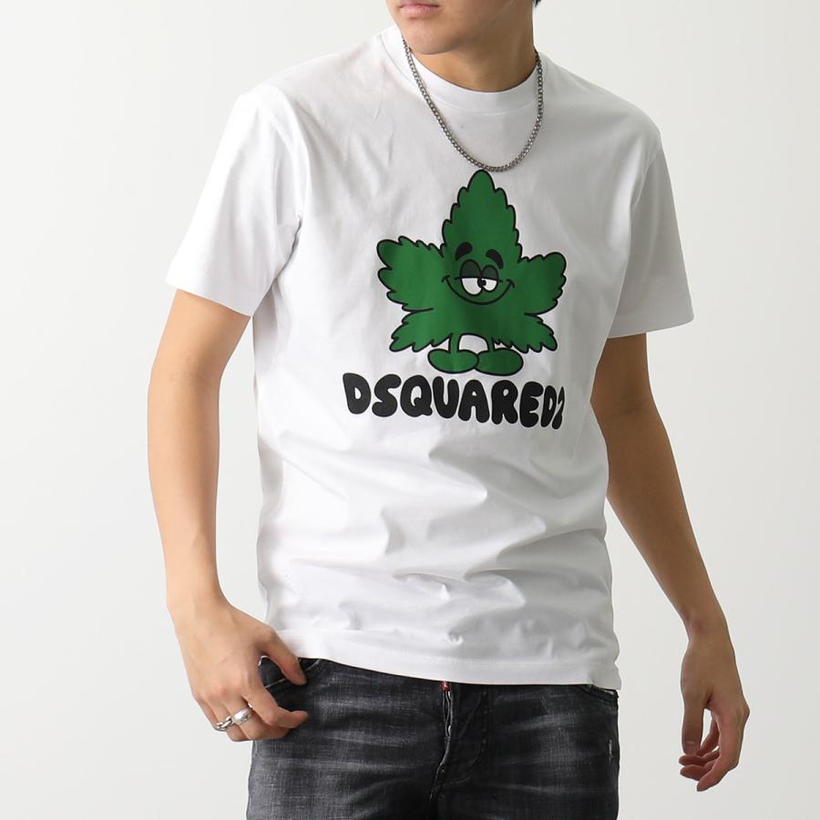 DSQUARED2 ディースクエアード 半袖Tシャツ MAPLE LEAF メープルリーフ  