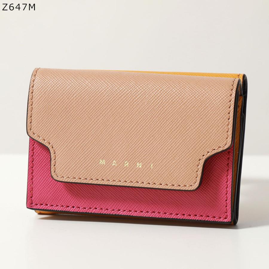 MARNI（マルニ） 三つ折り財布 PFMOW02U23 LV520 レディース