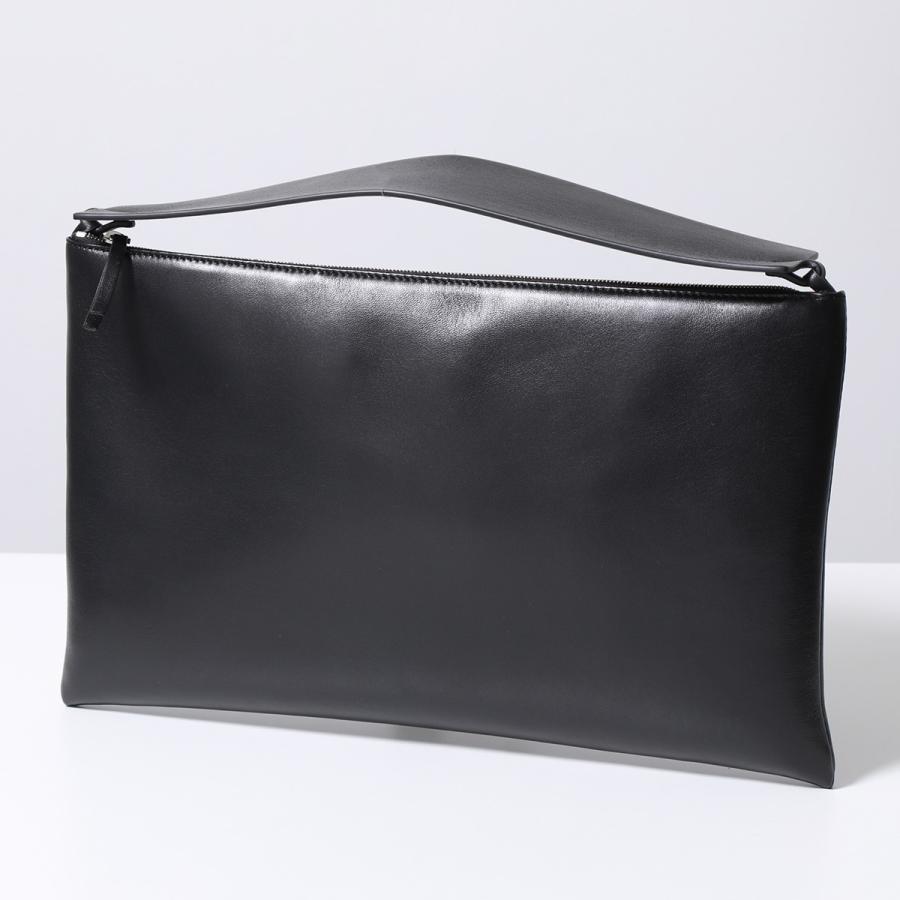 THE ROW ポーチ クラッチバッグ フリンジ ブラック 黒 ザロウ バッグ