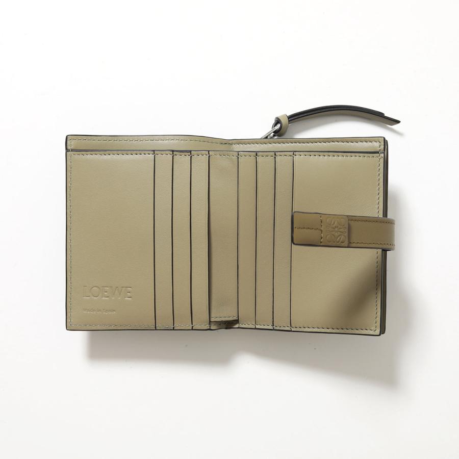 LOEWE ブラウン 二つ折り財布 LOEWE】新作スリムジップ二つ折り財布 Slim Zip Bifold Wallet (LOEWE