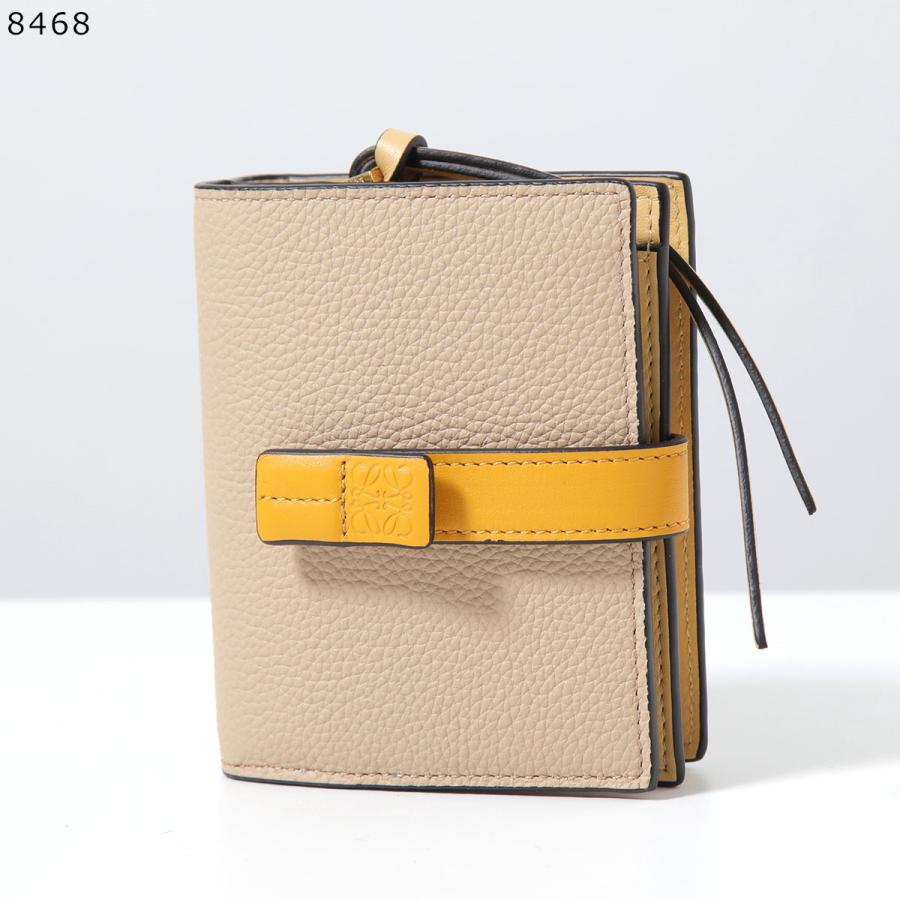 LOEWE ロエベ 二つ折り財布 COMPACT ZIP C660Z41X01 レディース レザー ミニ財布 バイカラー アナグラム カラー5色｜s-musee｜13