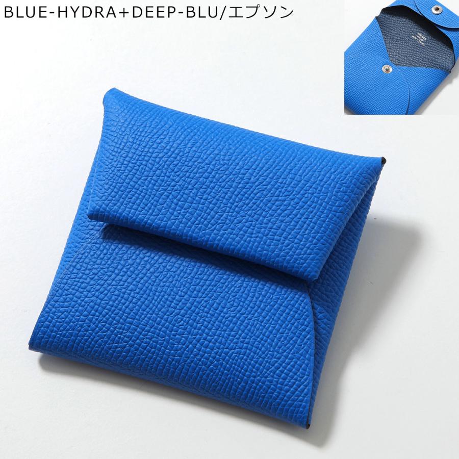 HERMES エルメス バスティア コインケース 小銭入れ 薄ブルー - 小物