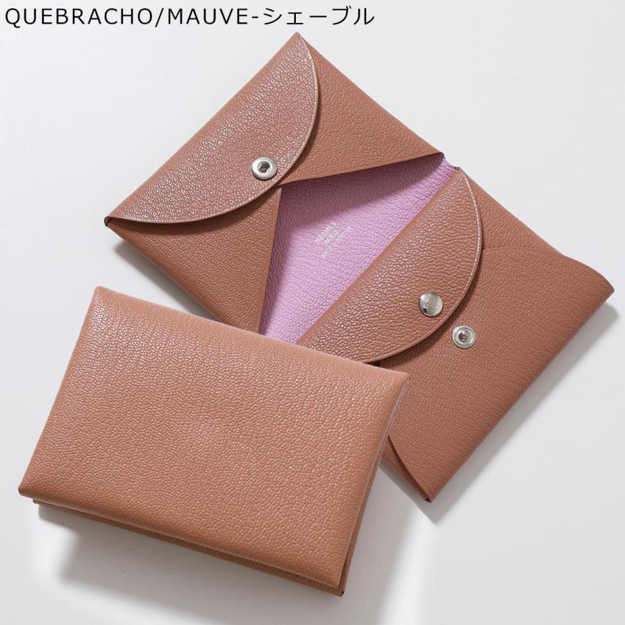エルメス カルヴィ バイカラー HERMES（エルメス） コインケース CALVI DUO VERSO カルヴィ デュオ