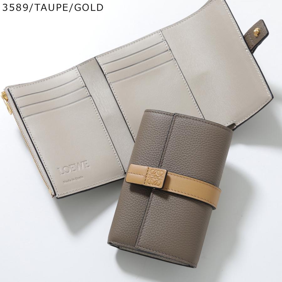 LOEWE バーティカル ウォレット スモール　三つ折り財布 LOEWE（ロエベ） 三つ折り財布 SGC TRIFOLD WALLET バーティカル