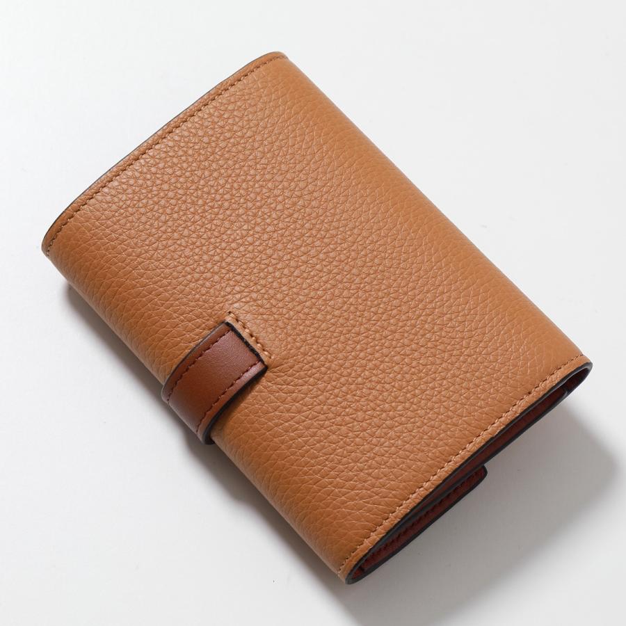 LOEWE ロエベ 三つ折り財布 SGC TRIFOLD WALLET バーティカル ウォレット スモール C660S86X01 C660S86X04 レディース アナグラム レザー ミニ財布の画像
