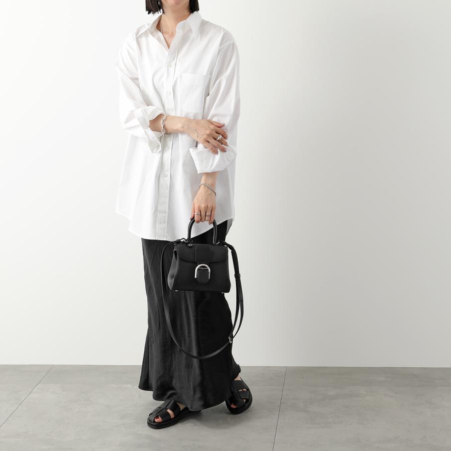 極美品【DELVAUX】デルヴォーブリヨン ミニ  SO BLACK Delvaux デルヴォー ハンドバッグ ブリヨン マイクロ ブラック
