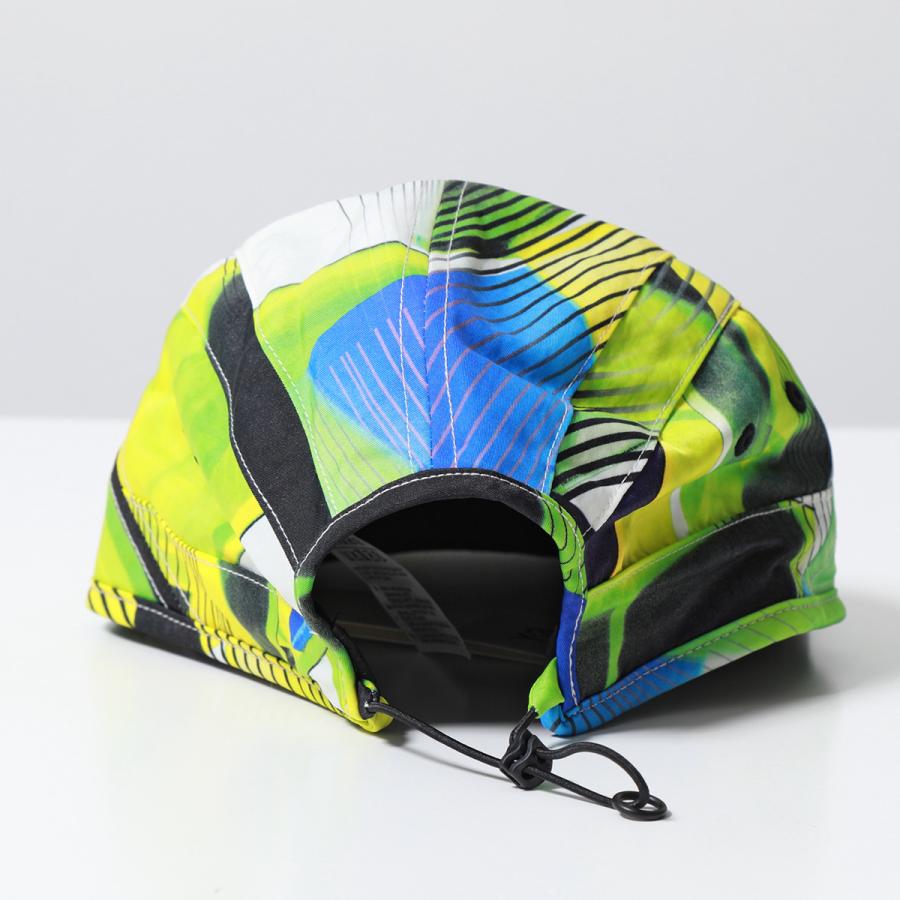 Y-3 ワイスリー キャップ AOP R CAP H62987 メンズ ロゴ リサイクルナイロン 帽子 ACID YELLOW/SONIC INK｜s-musee｜05