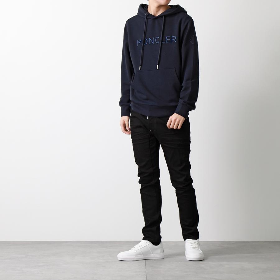 MONCLER ネイビー スエード カジュアルシューズ MONCLER ネイビー スエード カジュアルシューズ