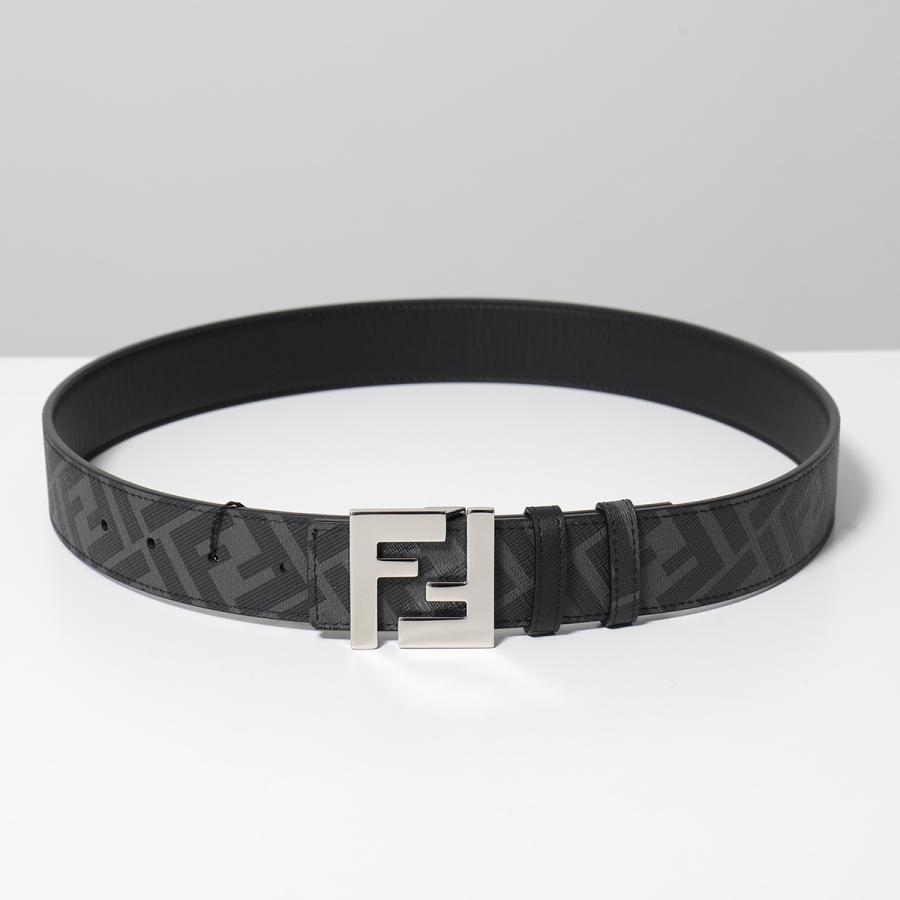 FENDI（フェンディ） ベルト 7C0424 AGR9 メンズ リバーシブル FF柄 FF