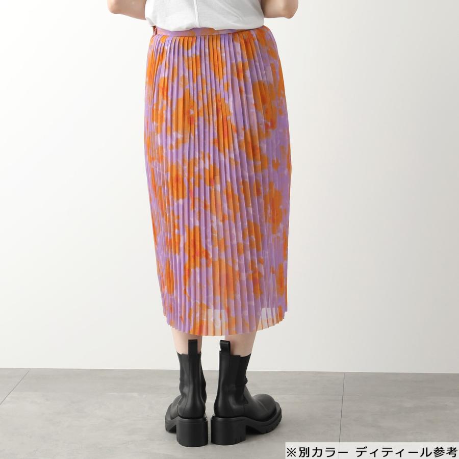 DRIES VAN NOTEN プリーツスカート マルチカラー ストア ドリスヴァン