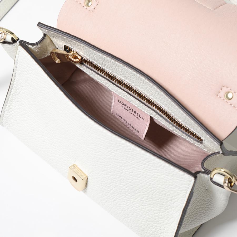 LORISTELLA ロリステッラ ショルダーバッグ 2530 BETH MINI レディース ハンドバッグ ミニバッグ レザー ロゴ 鞄 カラー5色 LORISTELLA ロリステッラ ショルダーバッグ BETH MINI レディース ハンドバッグ ミニバッグ レザー ロゴ 鞄 カラー5色