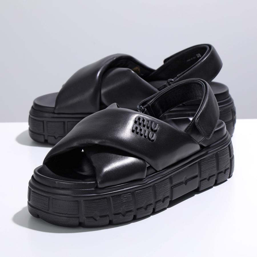 miu MIUMIU ミュウミュウ サンダル 5X879D 77F レディース miu MIUMIU ミュウミュウ サンダル 5X879D 77F レディース