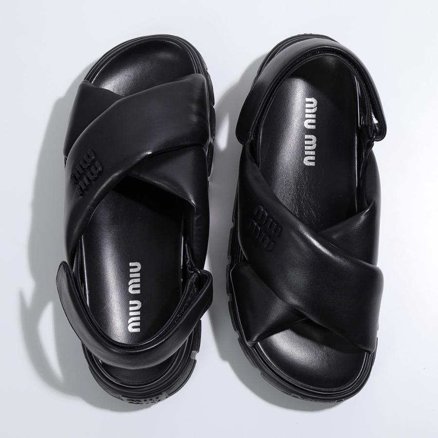 miu MIUMIU ミュウミュウ サンダル 5X879D 77F レディース miu MIUMIU ミュウミュウ サンダル 5X879D 77F レディース