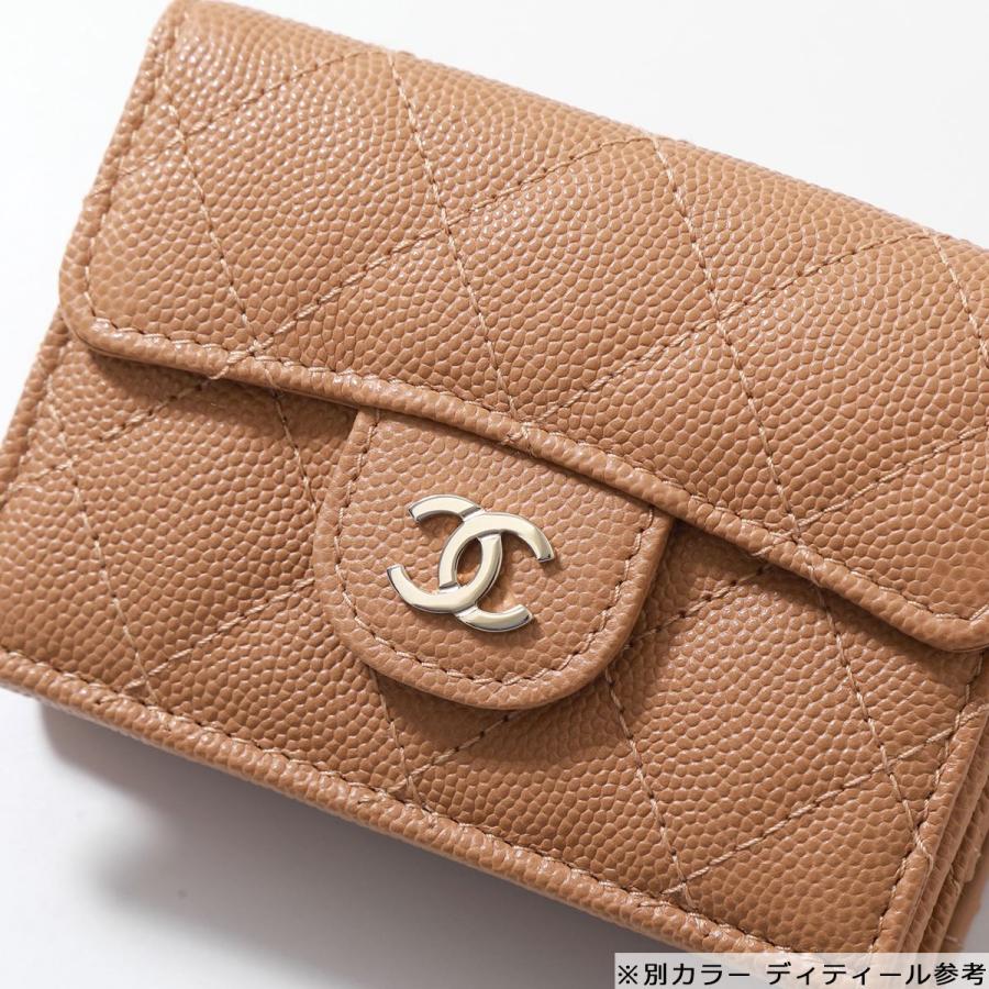 CHANEL シャネル 三つ折り財布 AP0230 B10583 Y33352 MATELASSE