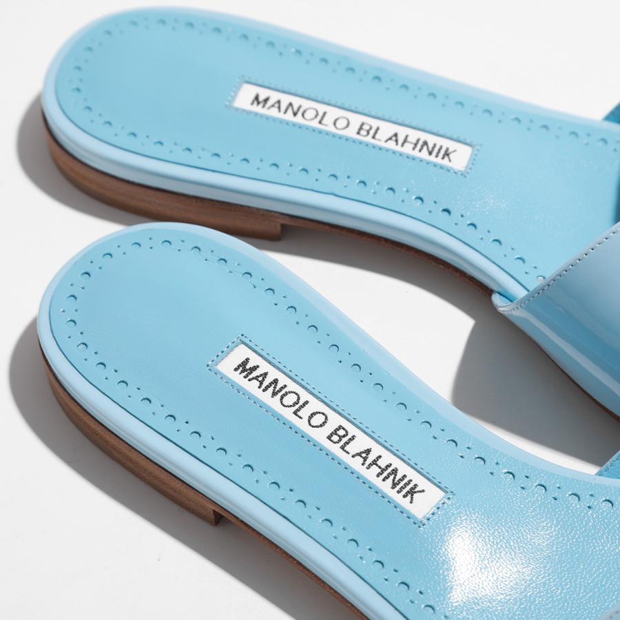 MANOLO BLAHNIK（マノロブラニク） ミュール HOURAMUFLAT 010 123 2191