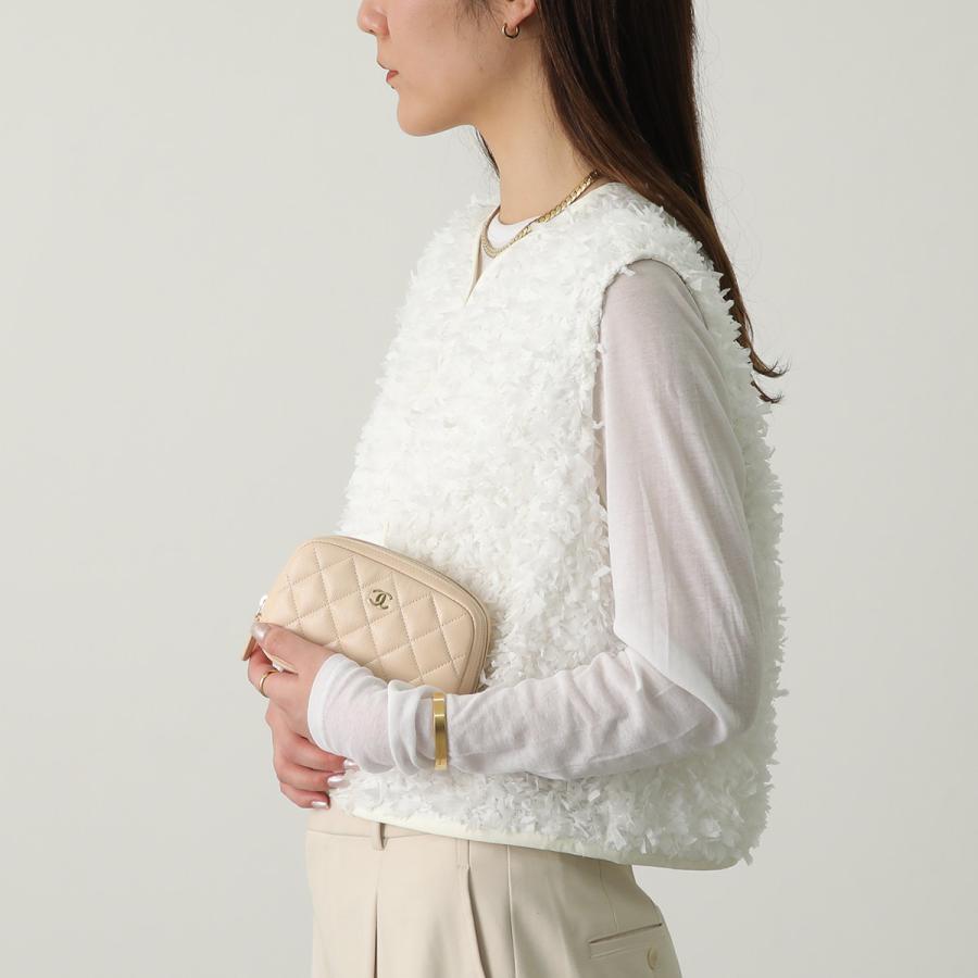 CHANEL シャネル ポーチ A80909 B10583 MATELASSE マトラッセ CHANEL シャネル ポーチ A80909 B10583 MATELASSE マトラッセ