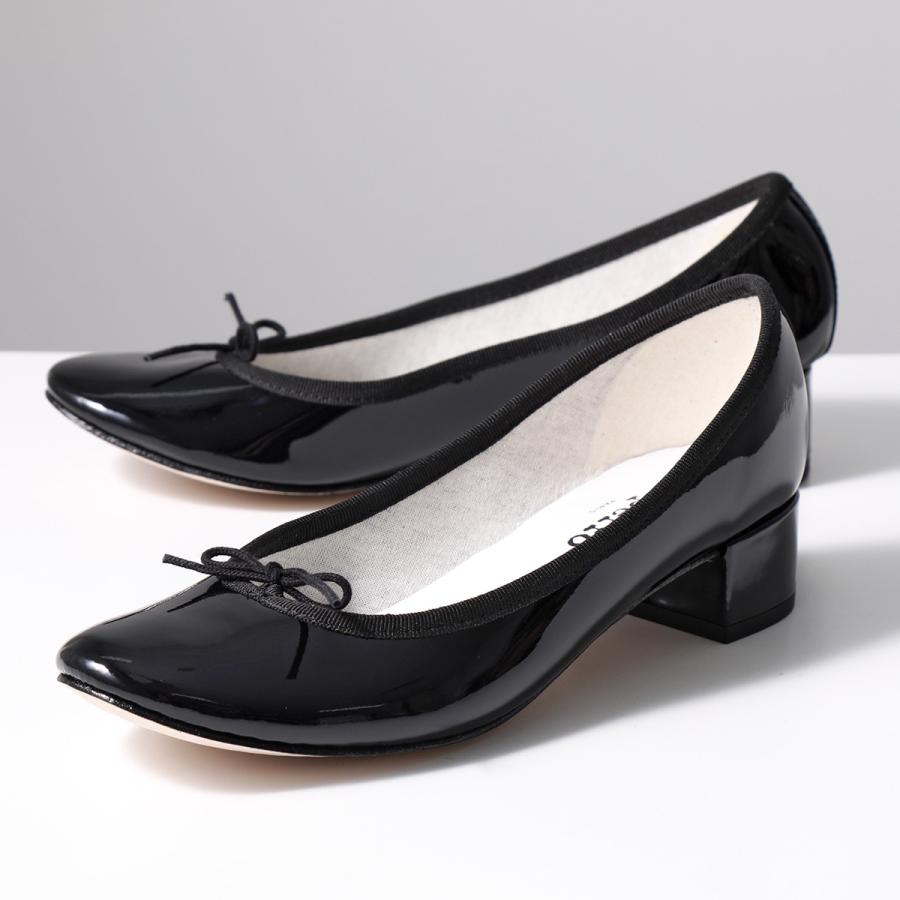 repetto レペット バレエシューズ BALLERINE CAMILLE カミーユ V511V レディース パテントレザー パンプス 3.0cmヒール 靴  410/Noir 【NEW SIZE】｜s-musee｜05