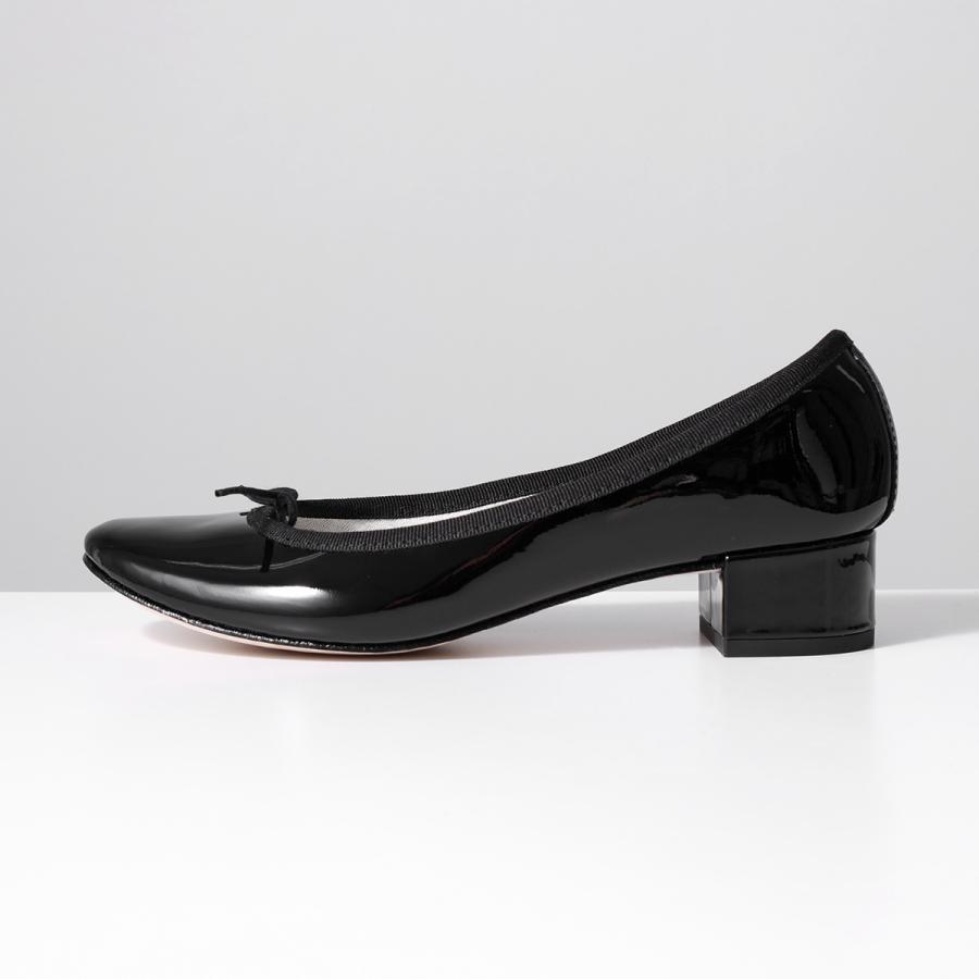 repetto レペット バレエシューズ BALLERINE CAMILLE カミーユ V511V レディース パテントレザー パンプス 3.0cmヒール 靴  410/Noir 【NEW SIZE】｜s-musee｜06