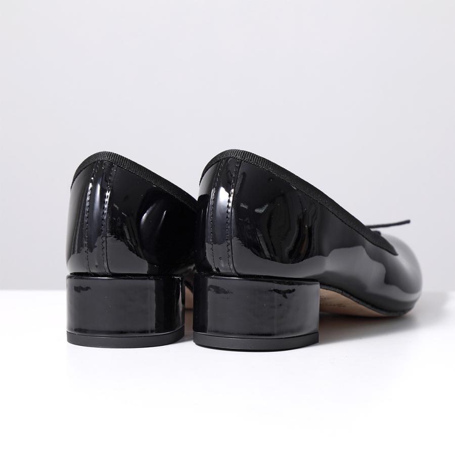 repetto レペット バレエシューズ BALLERINE CAMILLE カミーユ V511V レディース パテントレザー パンプス 3.0cmヒール 靴  410/Noir 【NEW SIZE】｜s-musee｜07