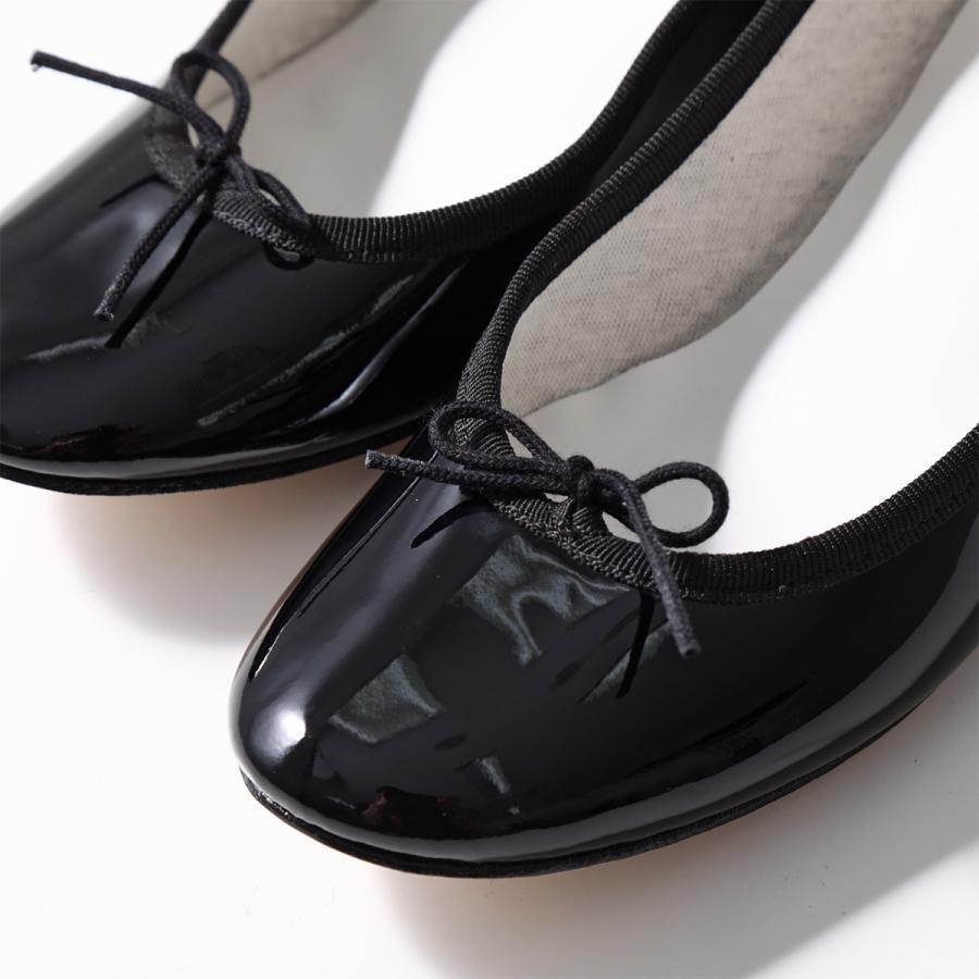 repetto レペット バレエシューズ BALLERINE CAMILLE カミーユ V511V レディース パテントレザー パンプス 3.0cmヒール 靴  410/Noir 【NEW SIZE】｜s-musee｜09