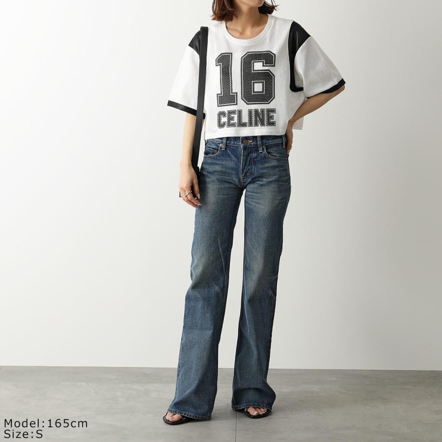 CELINE セリーヌ メッシュTシャツ 2X94D785T. 01OB レディース CELINE セリーヌ メッシュTシャツ 2X94D785T. 01OB レディース