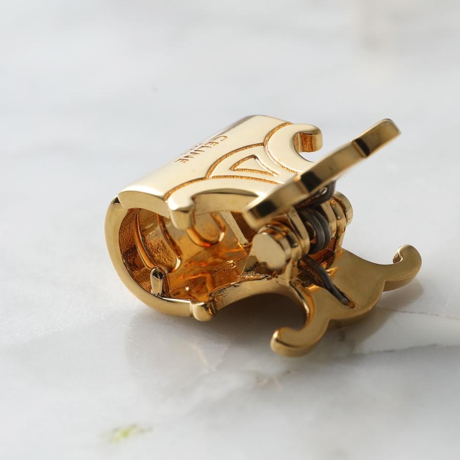CELINE セリーヌ ヘアクリップ MINI HAIR CLAWS 46Y846BSL.35OR CELINE セリーヌ ヘアクリップ MINI HAIR CLAWS 46Y846BSL.35OR
