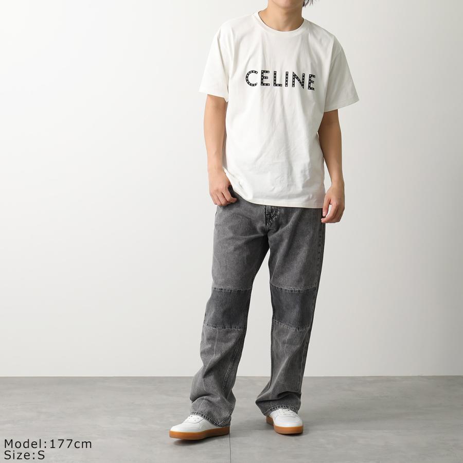 CELINE セリーヌ 半袖 Tシャツ 2X47F671Q.01OB メンズ ロゴ ロゴ CELINE セリーヌ 半袖 Tシャツ 2X47F671Q.01OB メンズ ロゴ ロゴ