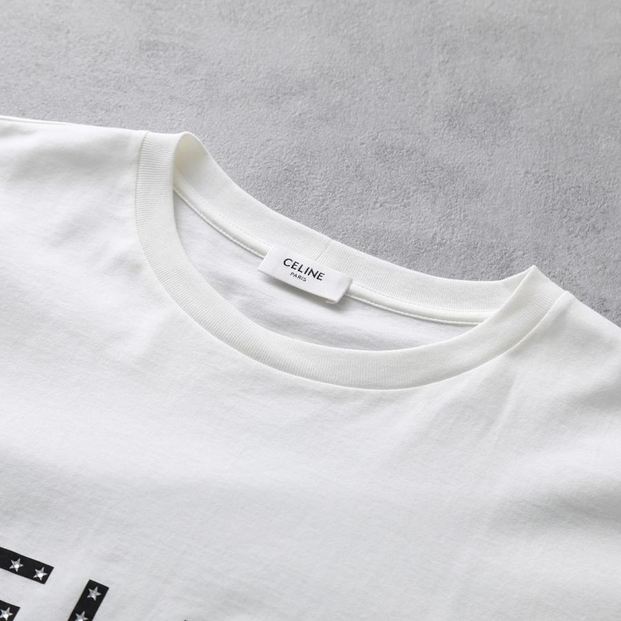 CELINE セリーヌ 半袖 Tシャツ 2X47F671Q.01OB メンズ ロゴ ロゴ CELINE セリーヌ 半袖 Tシャツ 2X47F671Q.01OB メンズ ロゴ ロゴ