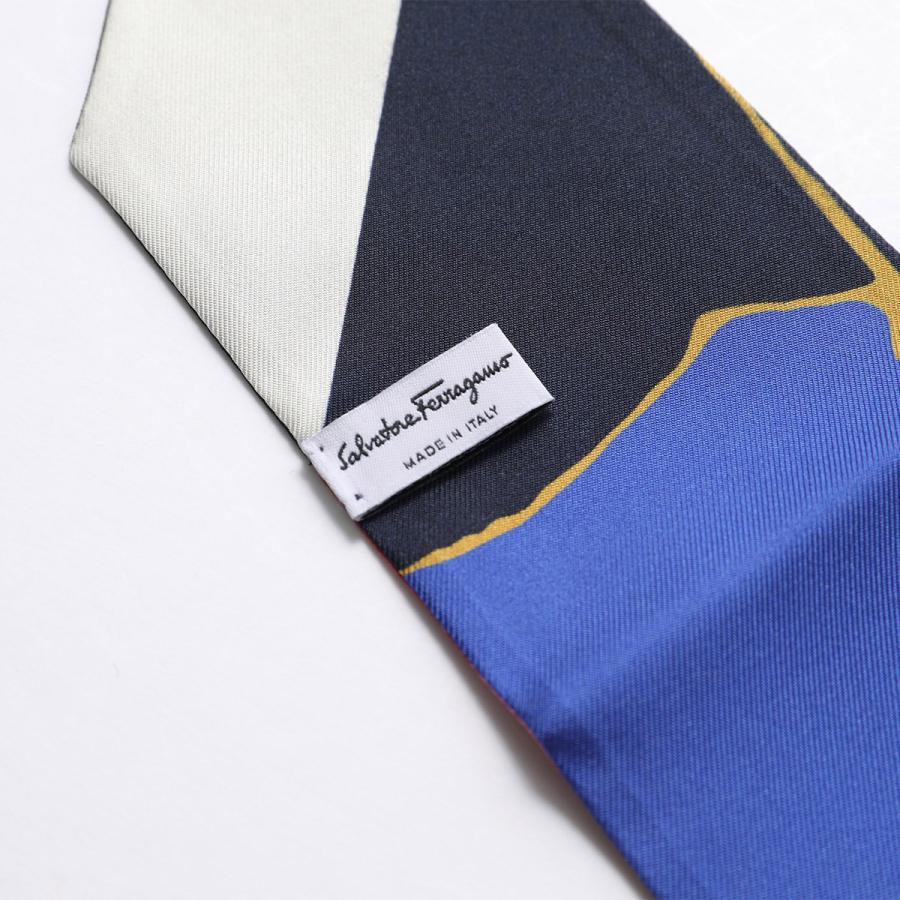 FERRAGAMO（フェラガモ） リボン スカーフ 32 0467 レディース シルク