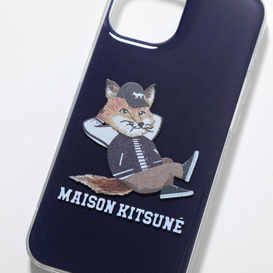 MAISON KITSUNE メゾンキツネ iPhone14 専用ケース KU06800A MAISON KITSUNE メゾンキツネ iPhone14 専用ケース KU06800A