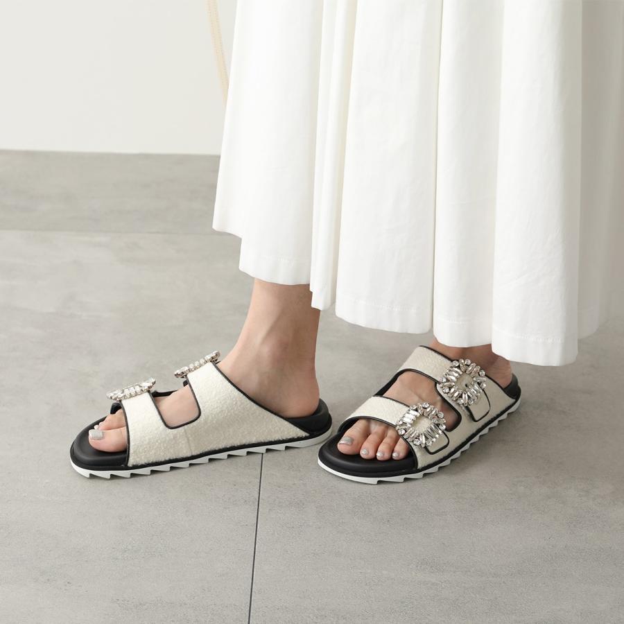 Roger Vivier ROGER VIVIER ロジェヴィヴィエ スライドサンダル Roger Vivier ROGER VIVIER ロジェヴィヴィエ スライドサンダル