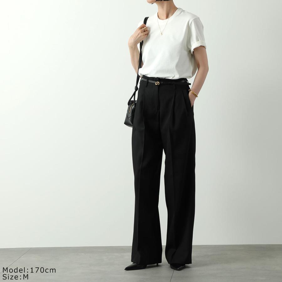 Bottega Veneta ボッテガ・ヴェネタ Tシャツ 半袖 ブラック BOTTEGA VENETA ボッテガヴェネタ Tシャツ 754683 V39G0 メンズ