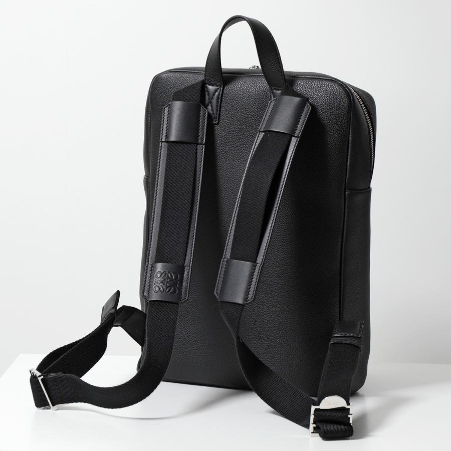 LOEWE ロエベ バックパック MILTARY BACKPACK ミリタリー B553J18X03 レディース リュック レザー アナグラム 鞄 1100/BLACK｜s-musee｜07