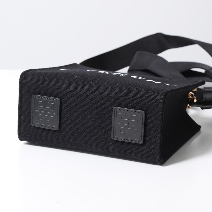 GIVENCHY ジバンシィ ショルダーバッグ G-TOTE MINI TOTE BAG BB50N0B1F1 レディース ハンドバッグ キャンバス ロゴ 鞄 001/BLACKの画像