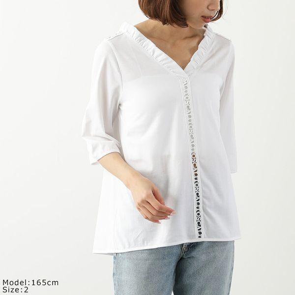 OSCALITO（オスカリート） Tシャツ 6775 レディース コットン Vネック