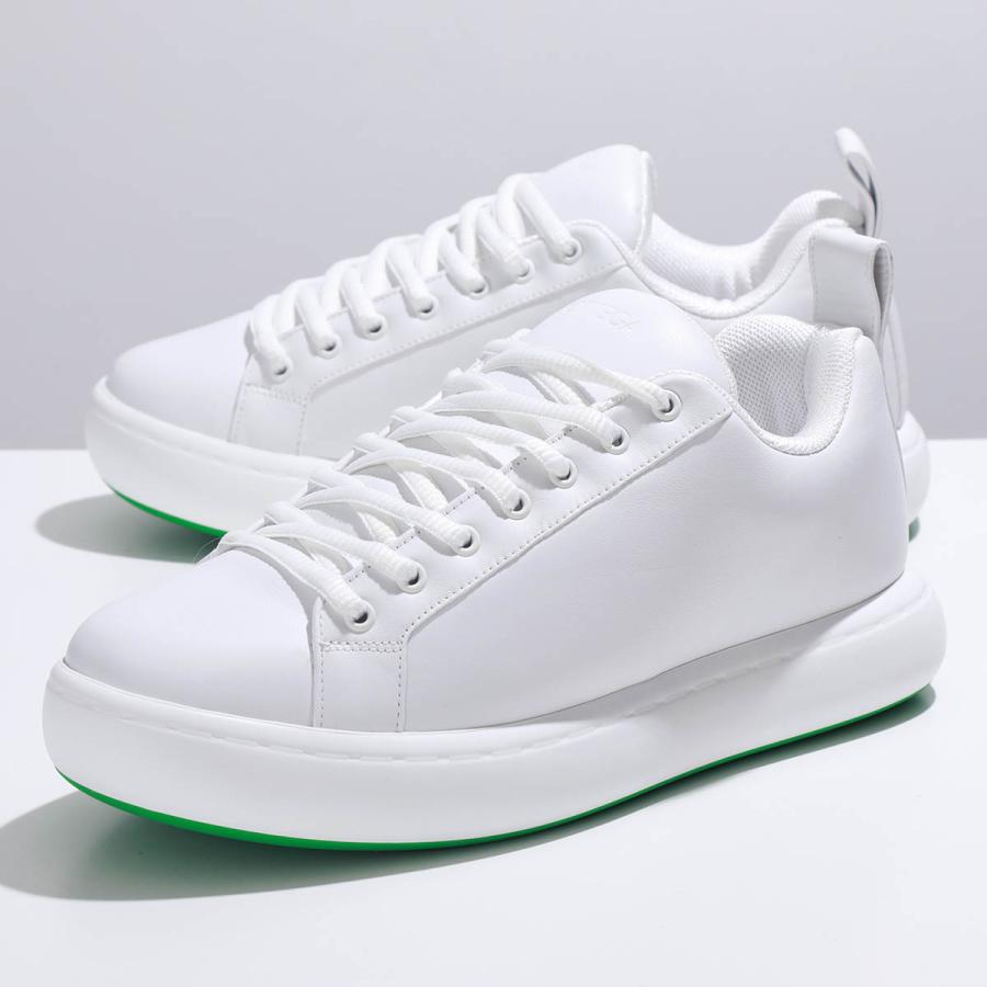 BOTTEGA VENETA ボッテガヴェネタ スニーカー PILLOW ピロー 716198 V2CS0 メンズ パデッドレザー ロゴ シューズ 靴  9185/OPTIC-WHITE