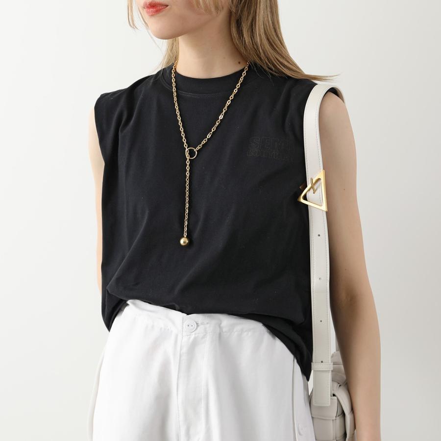 Semicouture セミクチュール Tシャツ Y3SJ02 レディース ノースリーブ 